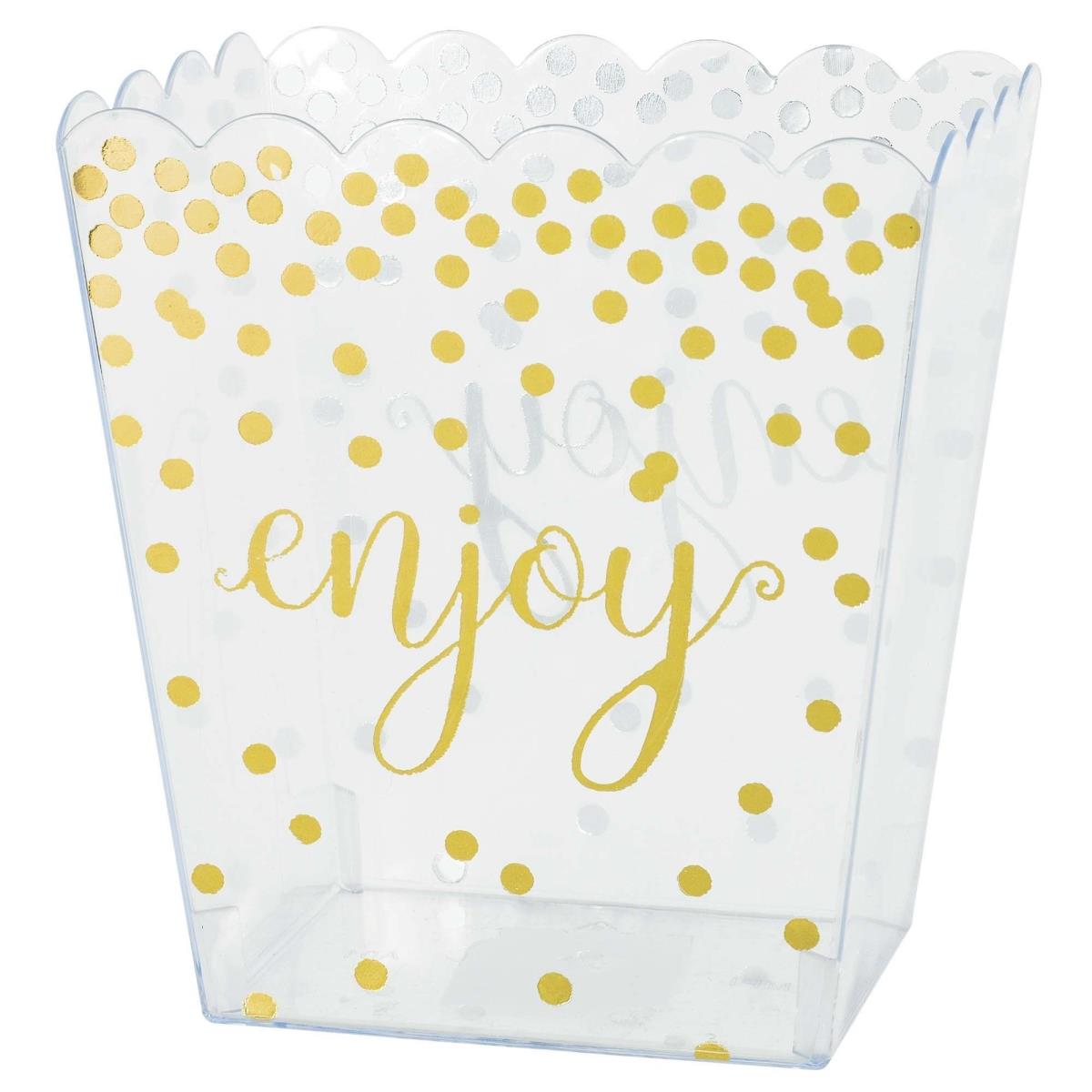 UPC 013051609061 - 644482 52 oz Gold Confetti Medium Scalloped ...