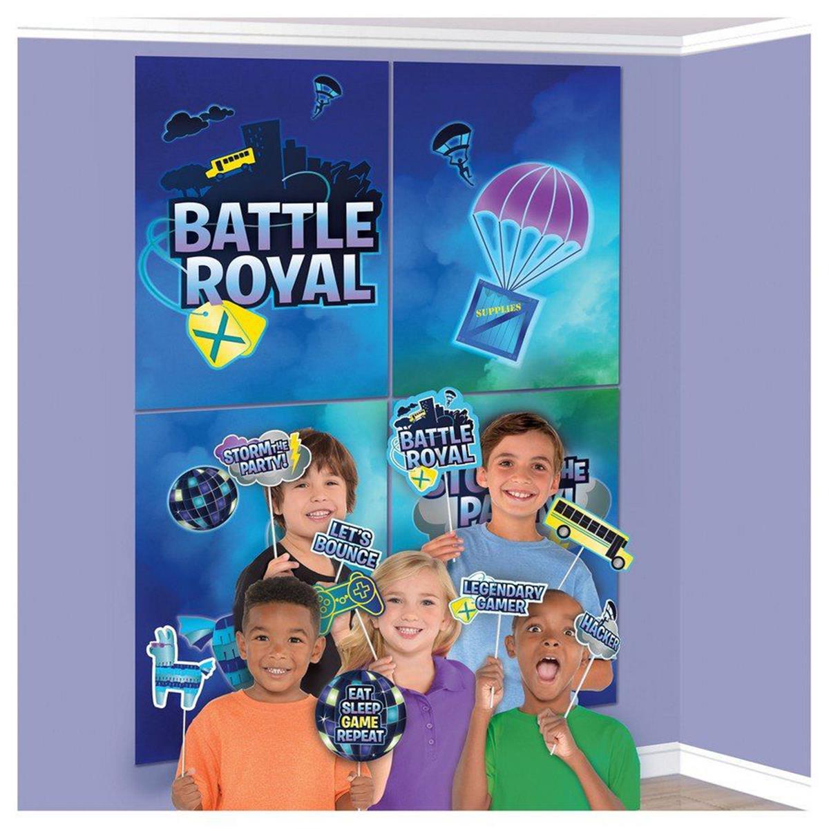 Picture of Amscan 622636 Battle Royal Scene Setters with Props