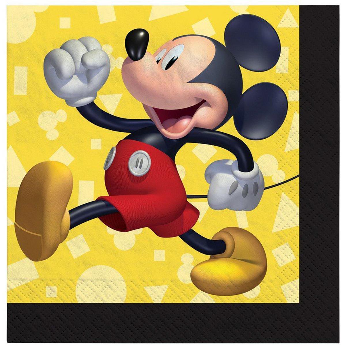Picture of Amscan 639410 Mickey Mouse Forever Beverage Napkins - Pack of 16