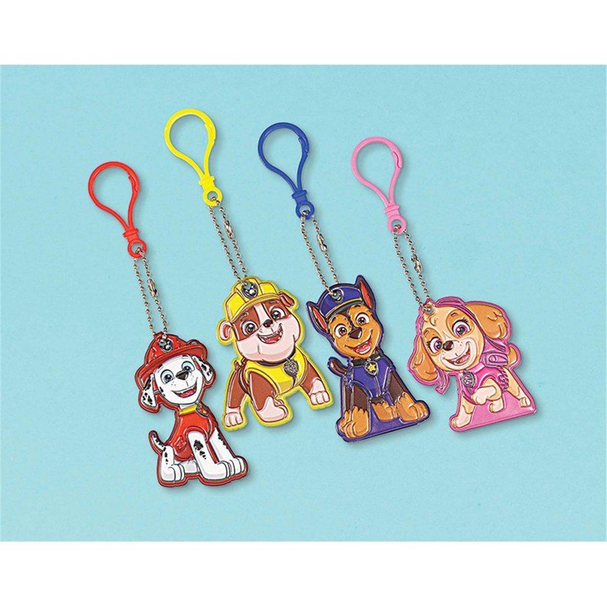 Picture of Amscan 639383 Paw Patrol Adventures Puffy Vinyl Keychain Favors