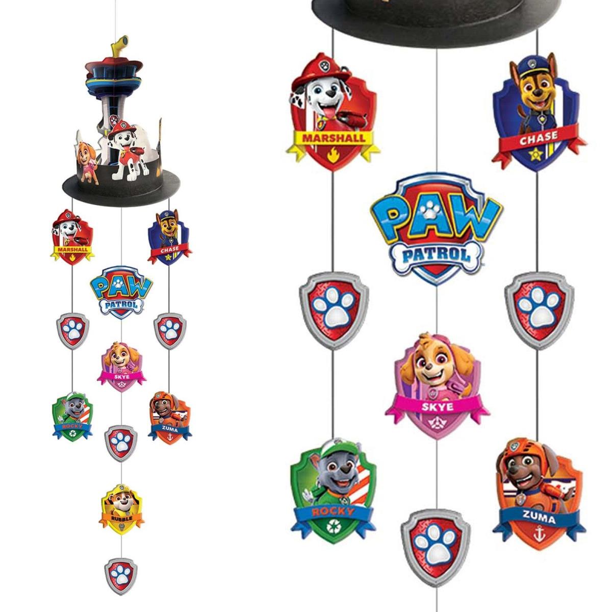 Picture of Amscan 639387 Paw Patrol Adventures Hanging Decoration