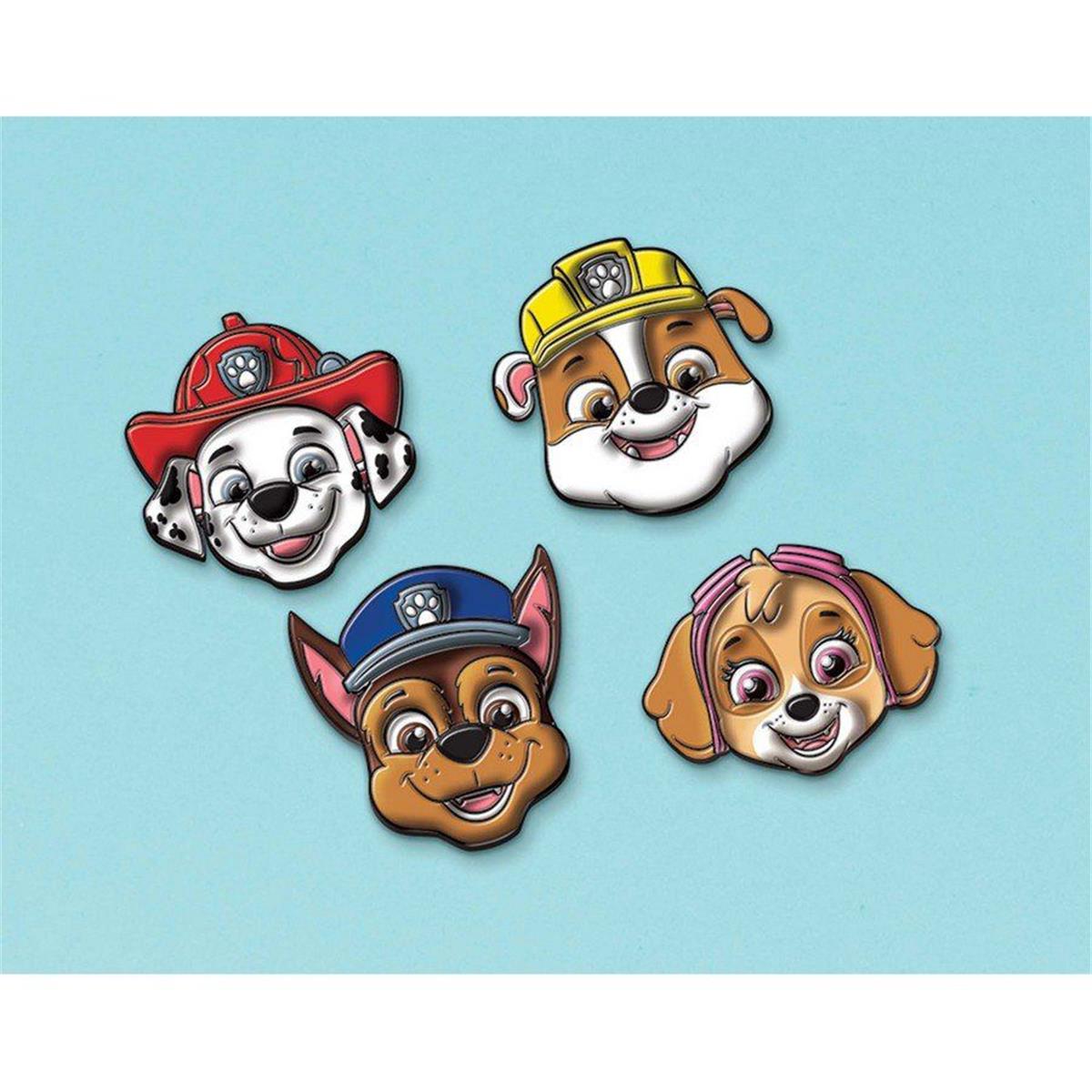 Picture of Amscan 639380 Paw Patrol Adventures Character Stickies Favors - Pack of 4