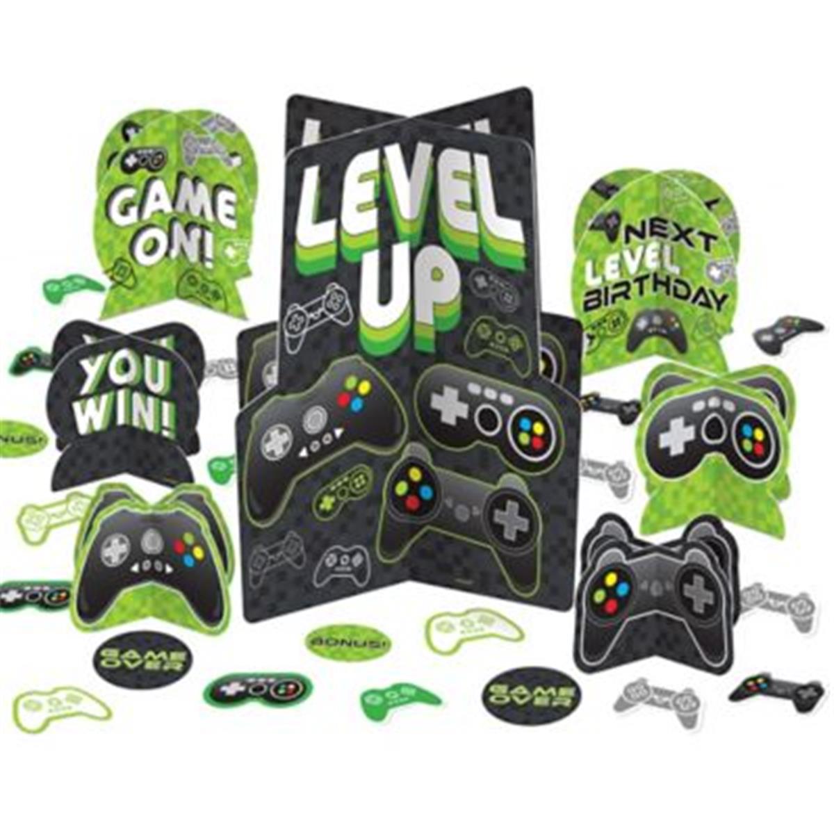 Picture of AMSCAN 639479 Level Up Table Centerpiece Kit