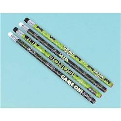 Picture of Amscan 639485 Level Up Pencil Favors - Pack of 8