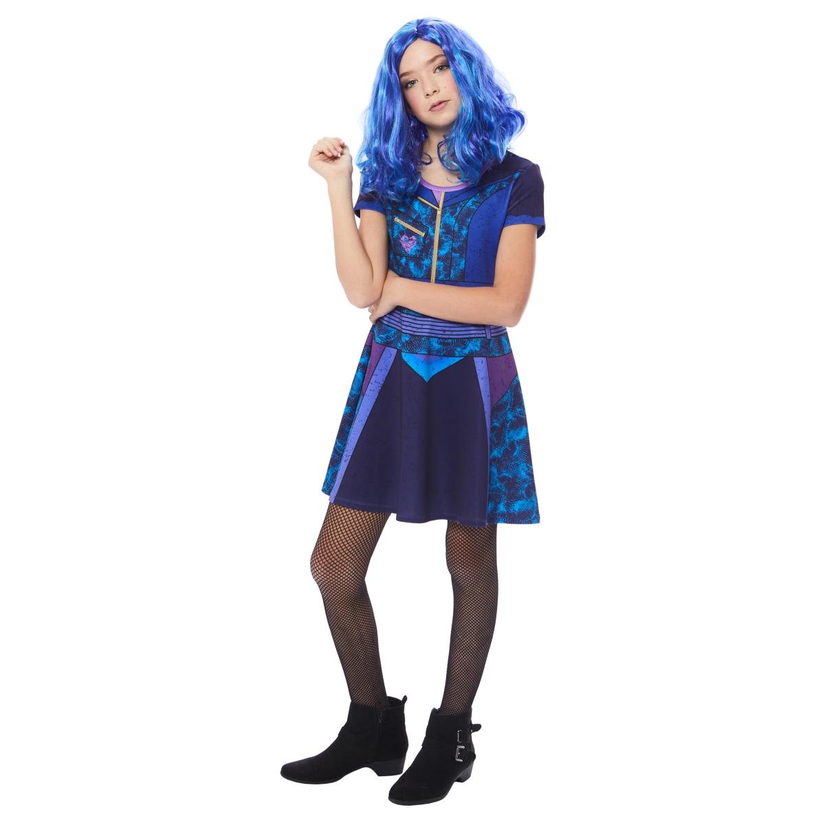 Picture of Mad Engine 653007 Descendants Mal Girls Child Costume - Small
