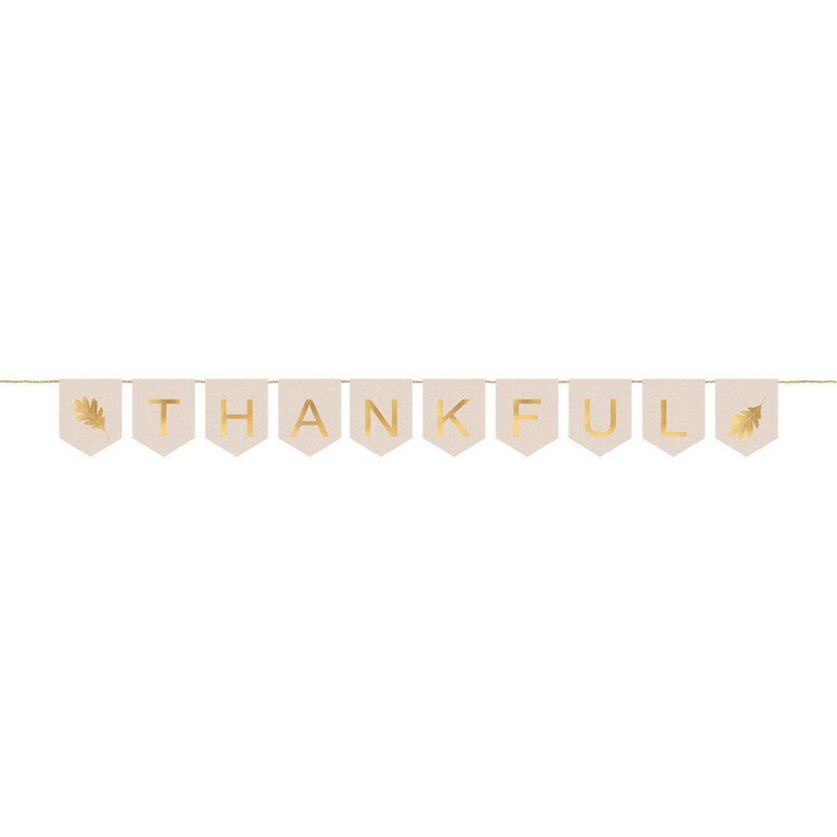 Picture of Amscan 627733 Thankful Pennant Banner