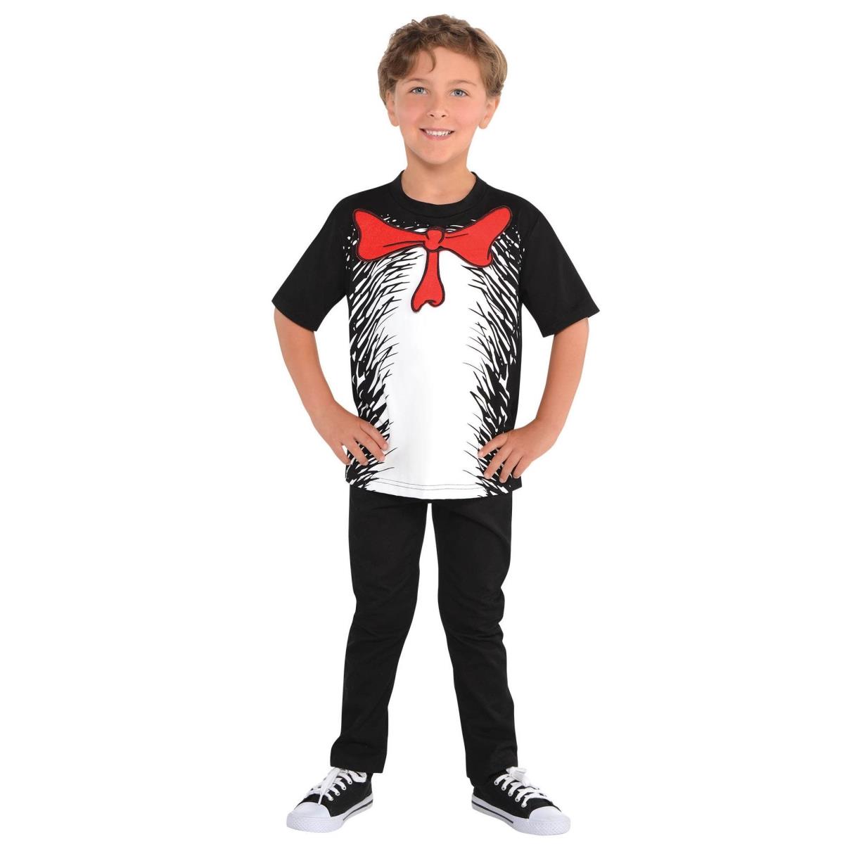 Picture of Amscan 619212 Dr. Seuss Cat in the Hat T-Shirt&#44; Red & Blue - Extra Small & Small - Medium