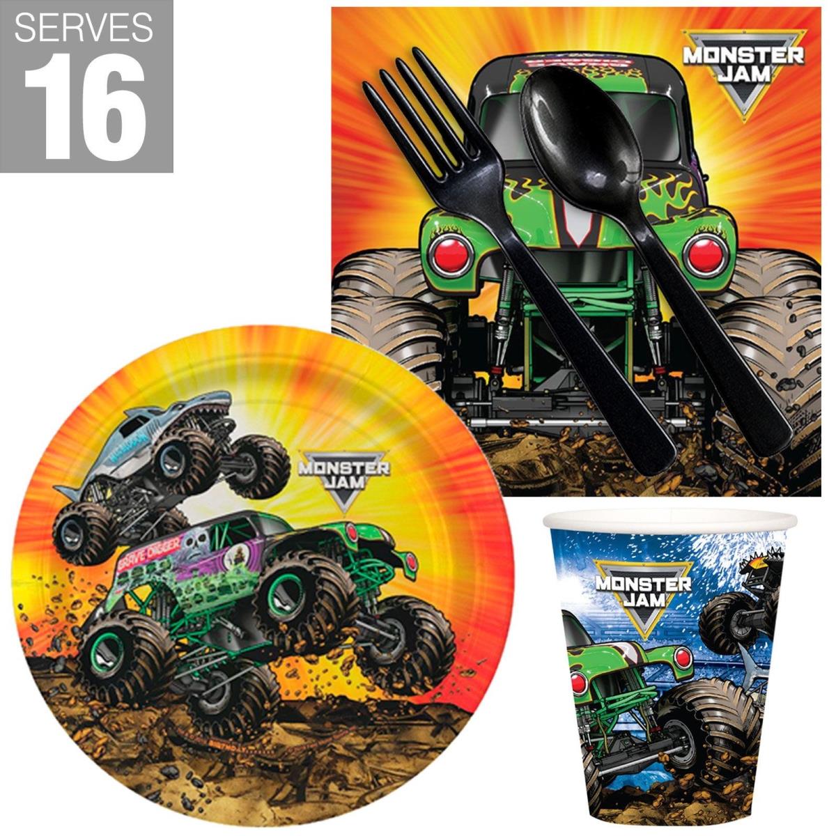 Picture of Birth9999 621120 Monster Jam Grave Digger Snack - Pack of 16