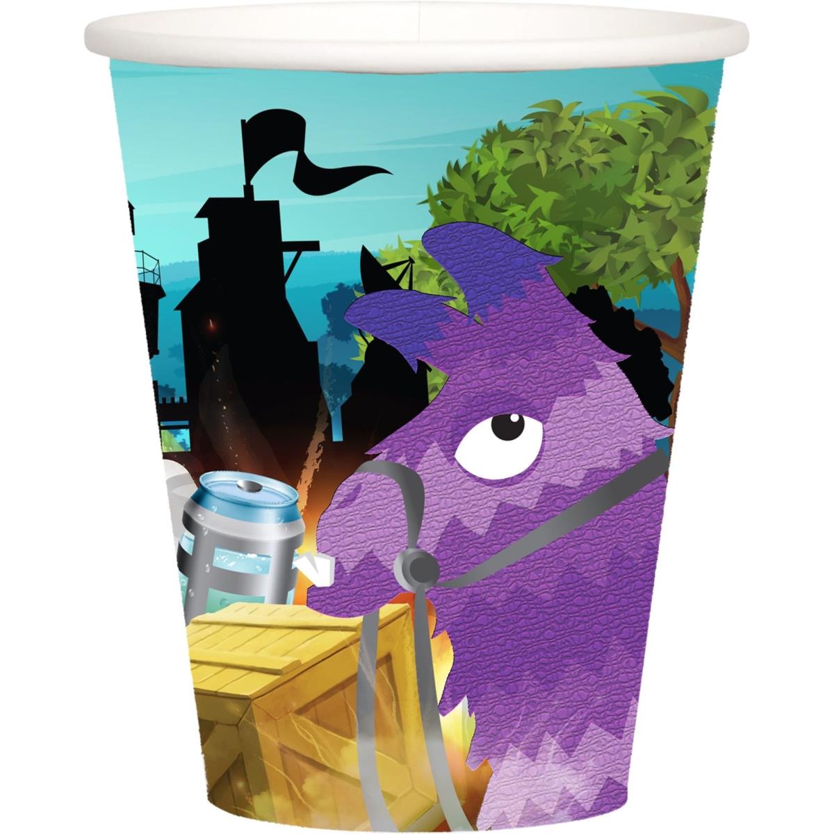 Picture of Birth9999 642358 9 oz Battle Game Paper Cups - Pack of 48