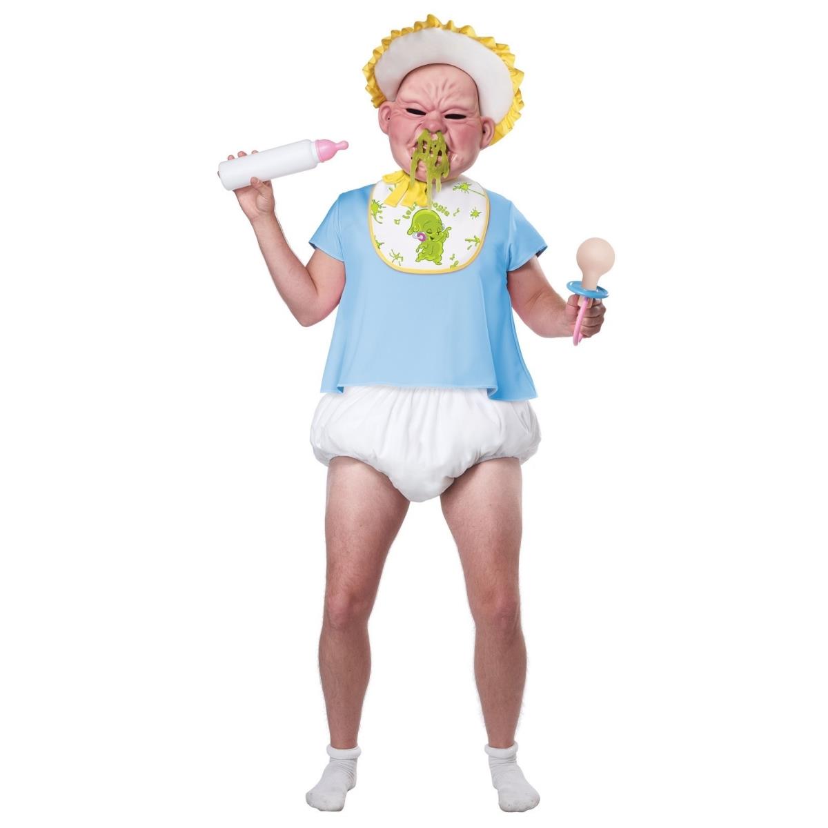 Picture of California Costume 641321 Adult Big Booger Baby Costume - Medium