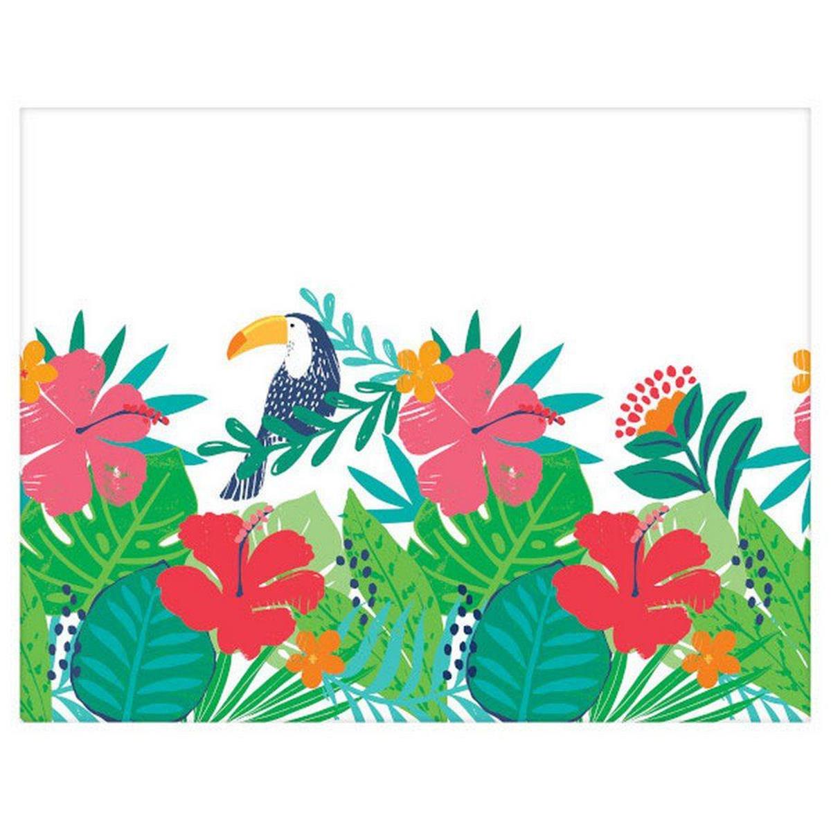 Picture of Amscan 634853 Tropical Jungle Table Cover