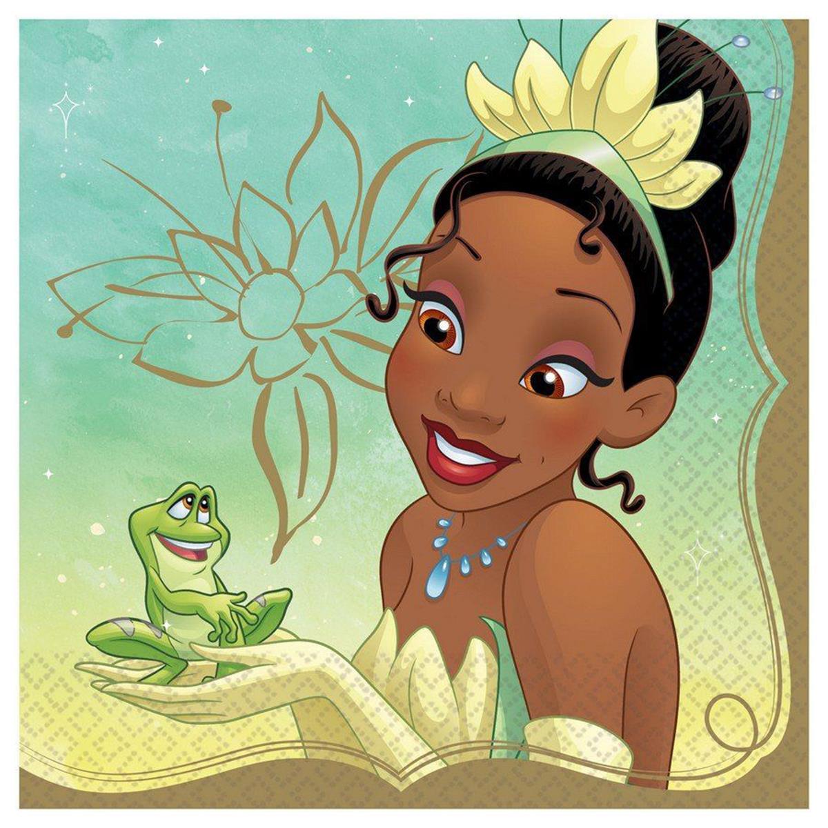 Picture of Amscan 622565 Tiana Lunch Napkins - Pack of 16