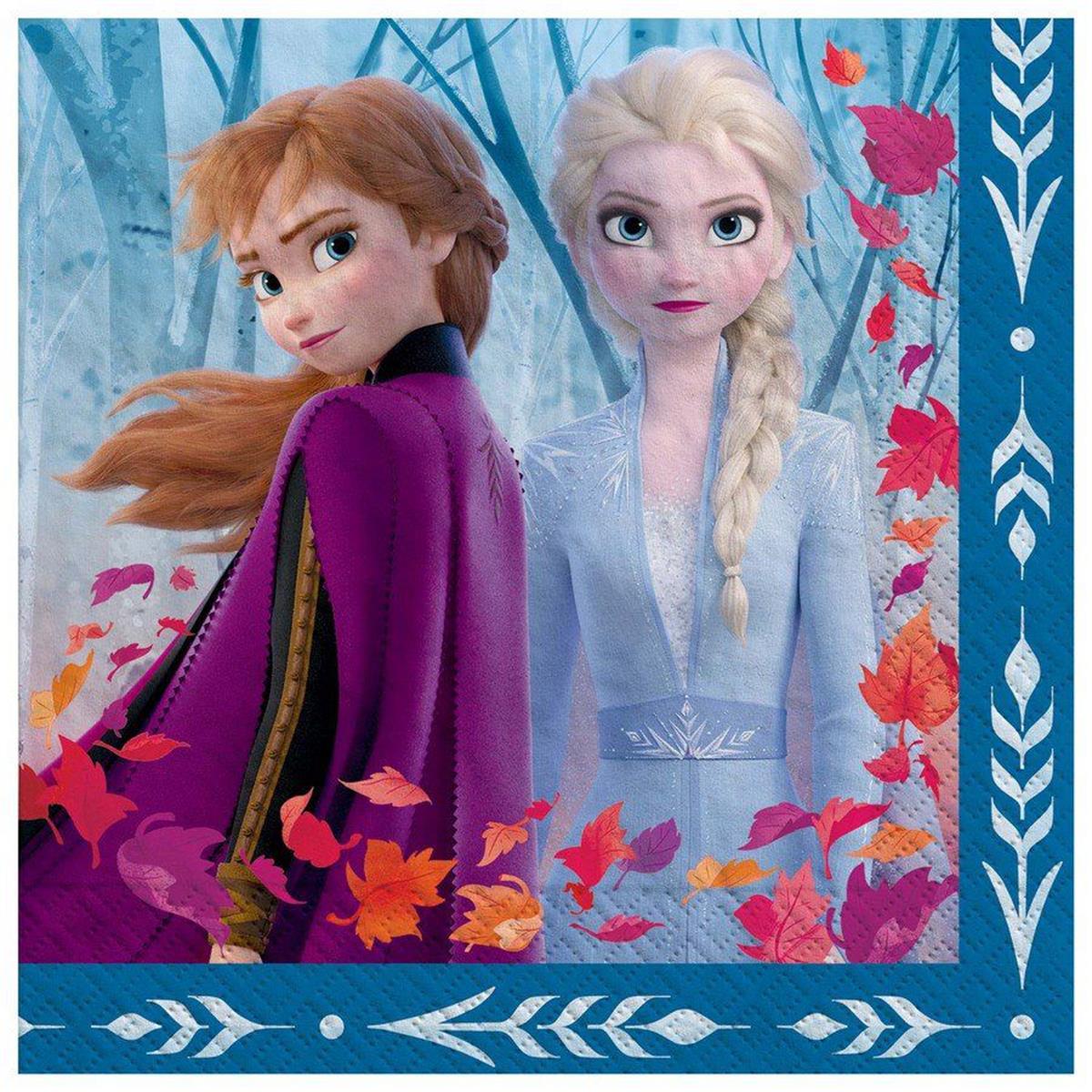 Picture of Amscan 622540 Frozen 2 Lunch Napkin - Pack of 16