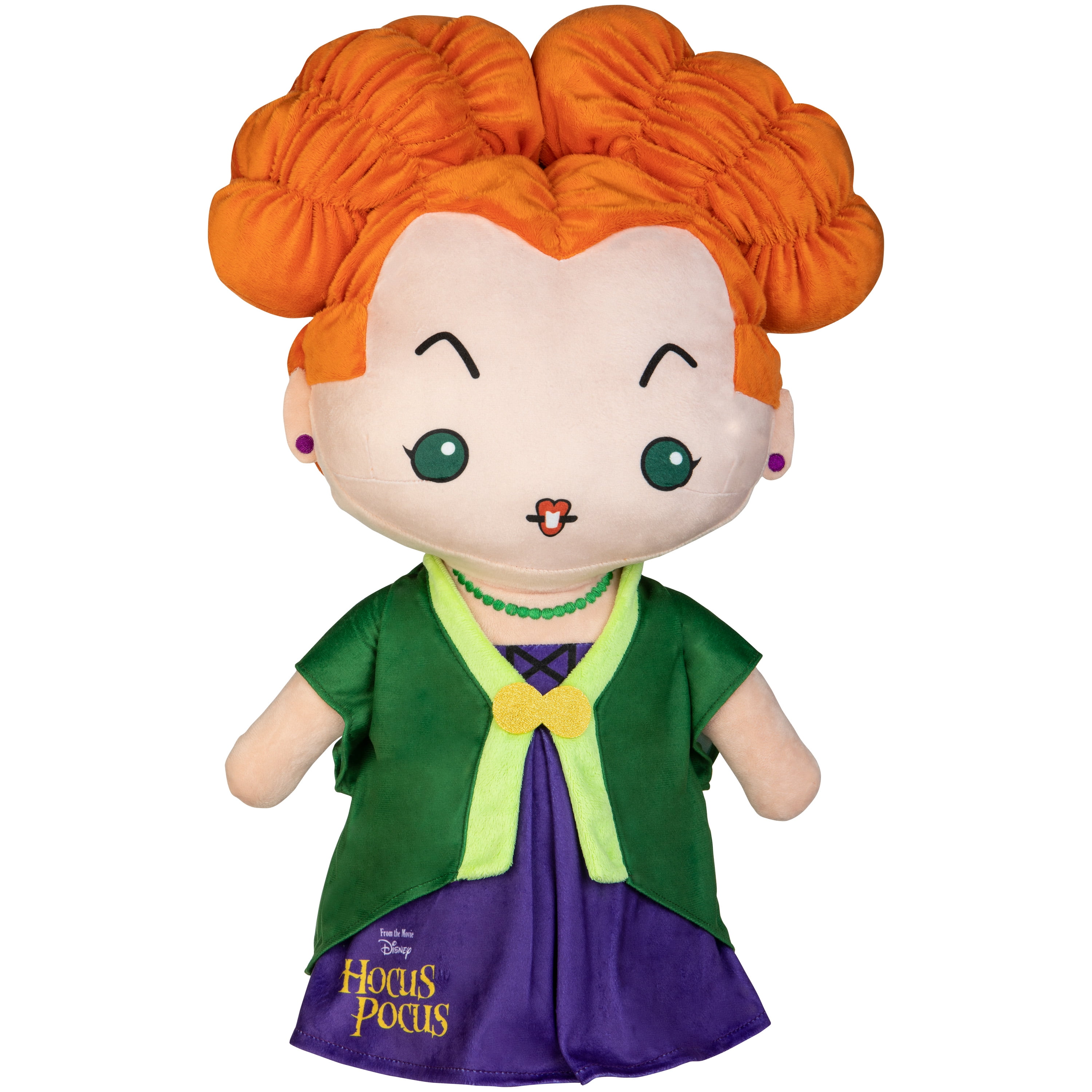Picture of Gemmy 655697 Halloween Stylized Winifred Sanderson Hocus Pocus OPP Plush Door Disney Greeter, Multi Color