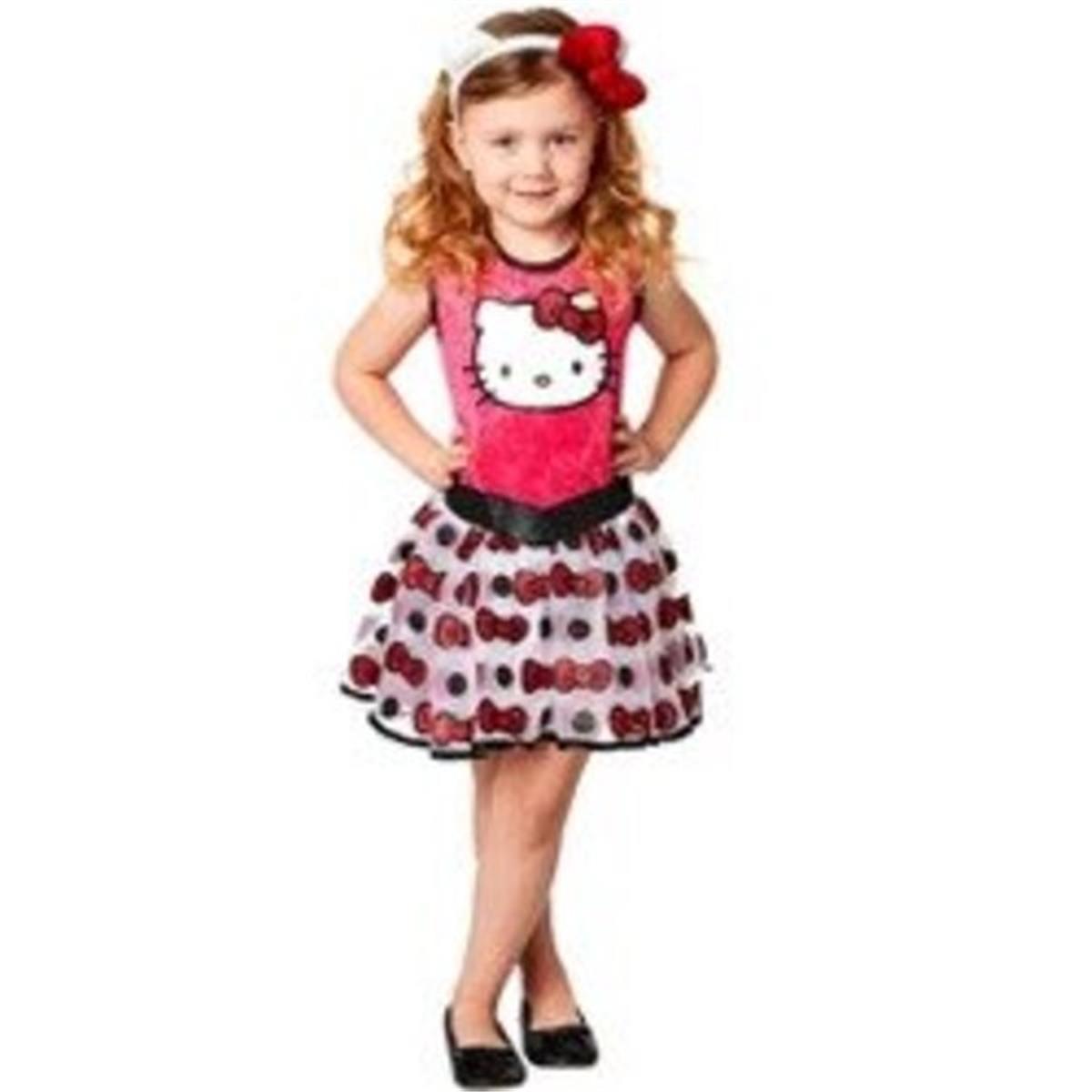 Picture of Ruby Slipper Sale 656680 Hello Kitty Core Dress for Girls - Small