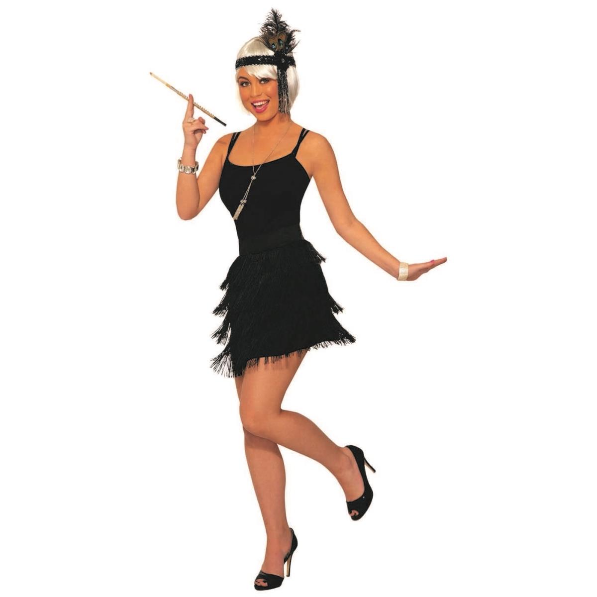 Picture of Rubies 656959 Flapper Skirt Costume Kit