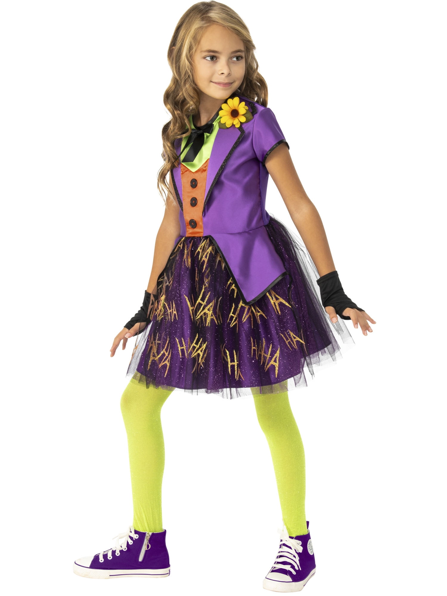 Picture of Ruby Slipper 656550 DC Super Villains Joker Girl Costume, Medium