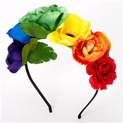 Picture of Ruby Slipper Sales 657042 Rainbow Flower Headband