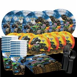 Picture of Birth9999 663055 Monster Jam Grave Digger Party Pack&#44; Multi Color - 24 Guests