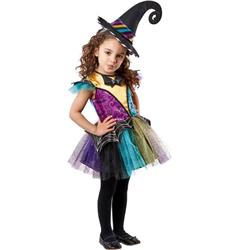 Picture of Ruby Slipper Sales 665659 4T Patchwork Witch Toddler Toddler Costume