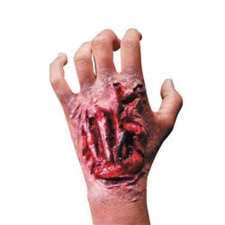 Picture of Ruby Slipper Sales 657109 Reel F-X Torn Up Hand Wound with Tendons Costume&#44; Red - One Size