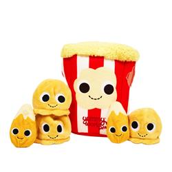 Picture of Ruby Slipper Sales 672085 Yummy World Popcorn Pull Out Kernels Pet Toy - One Size