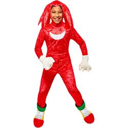 Picture of Rubies 672097 Sonic The Hedgehog Knuckles Boys Costume&#44; Red - Large