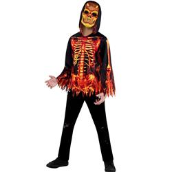 Picture of Rubies 672195 Fire Devil Child Costume - Large
