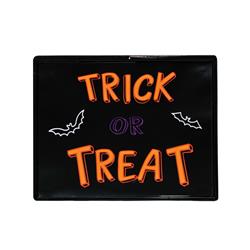 Picture of Fun World Easter Unlimited 670630 11 in. Trick or Treat Neon Sign