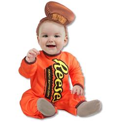 Picture of Ruby Slipper Sales 672038 Reeses Peanut Butter Cup Infant & Toddler Costume - 2T