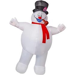 Picture of Rubies 671899 Frosty The Snowman Adult Inflatable Men Costume