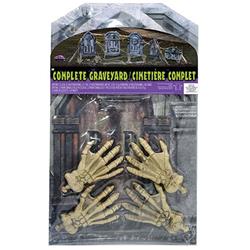Picture of Fun World Easter 670626 Skeleton Complete Graveyard Assorted Kit