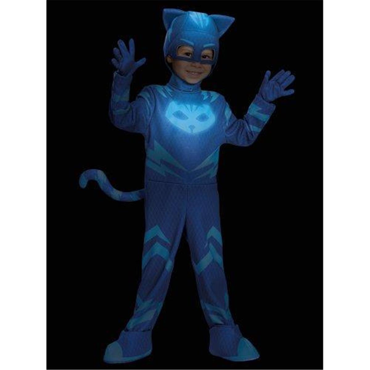 Picture of Disguise 245833 PJ Masks Catboy Deluxe Toddler Costume