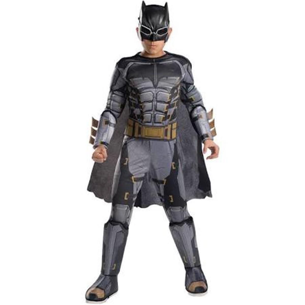 Picture of Rubies 249199 Justice League Movie Tactical Batman Deluxe Child Costume, Large