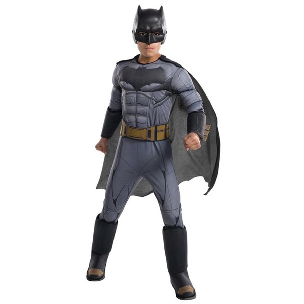 Picture of Rubies 249200 Justice League Movie Batman Deluxe Child Costume, Small