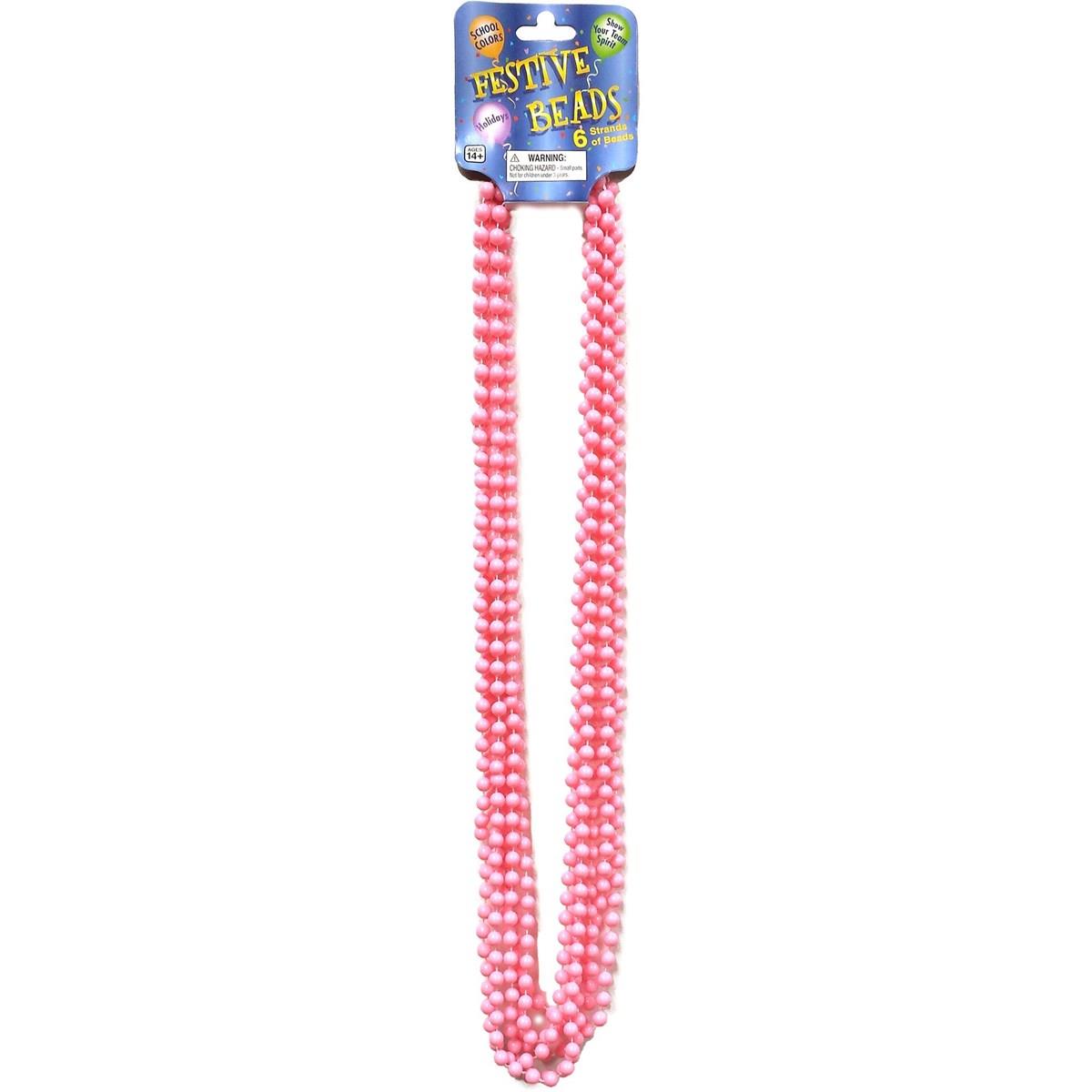 Picture of Buyseasons 283687 Halloween Pink Beads