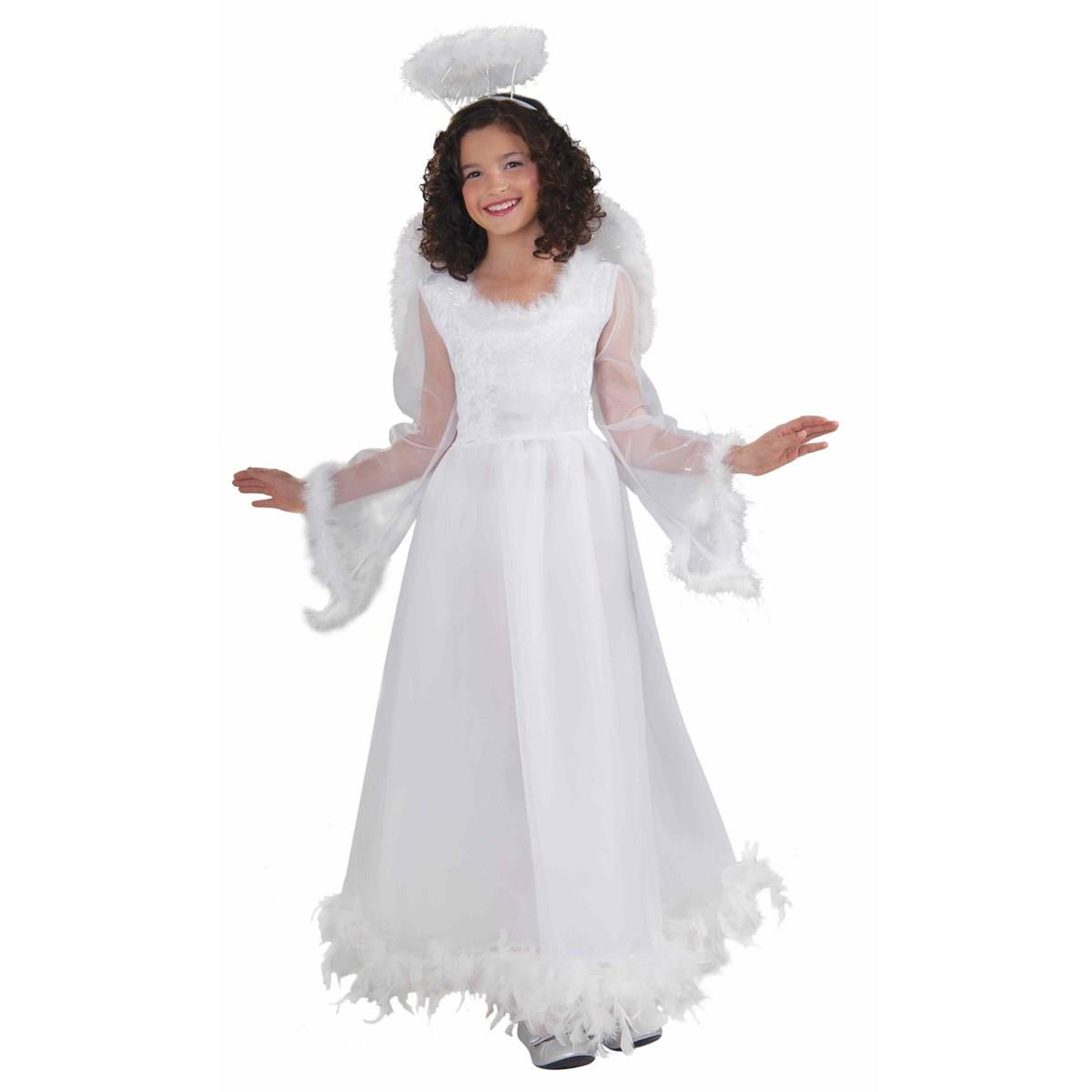 Picture of Forum Novelties Costumes 273659 Fluttery Angel Child Costume - Small