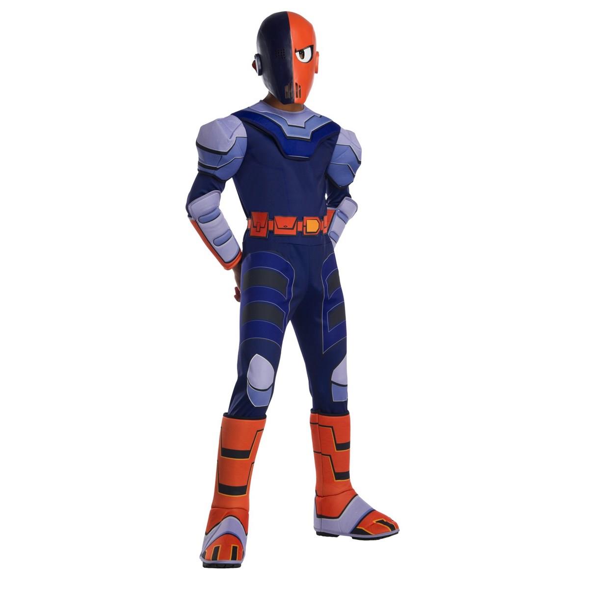 Picture of Rubies 279465 Polyester Teen Titan Go Movie Boys Deluxe Slade Costume, Small