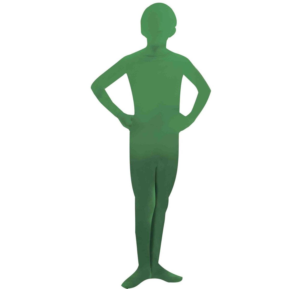 Picture of Buyseasons 283770 Green Im Invisible Kids Skin Suit