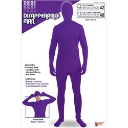 Picture of Forum Novelties Costumes 280993 Purple Adult Skinsuit
