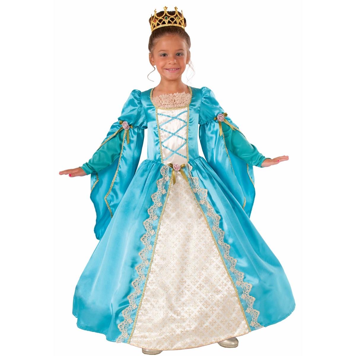 Picture of Forum Novelties Costumes 271582 Renaissance Queen Child Costume - Medium