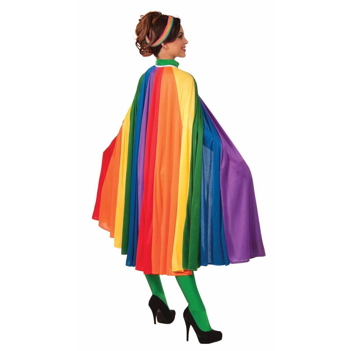 Picture of Forum Novelties Costumes 271780 Rainbow Adult Cape