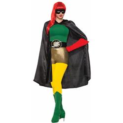 Picture of Forum Novelties 281037 Halloween Black Adult Cape - One Size