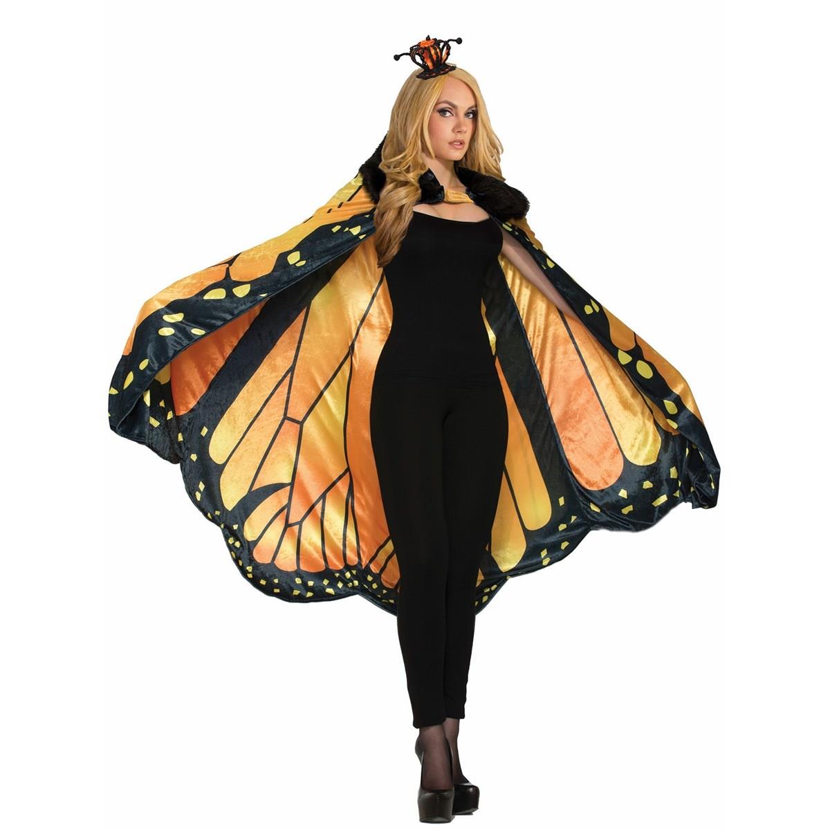 Picture of Forum Novelties 277327 Halloween Womens Monarch Butterfly Cape - Standard