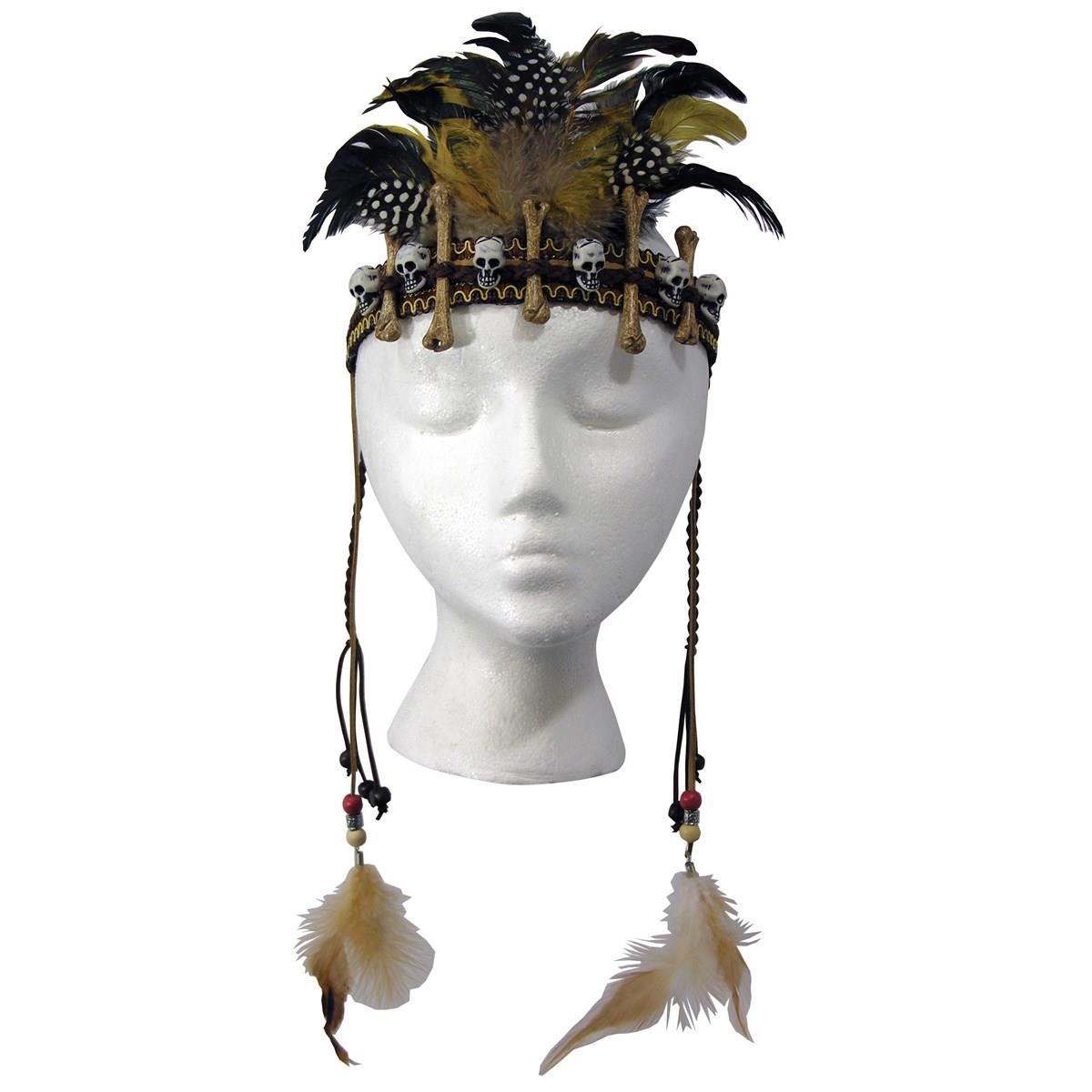 Picture of Rubies  272452 Voodoo Adult Headpiece - One Size