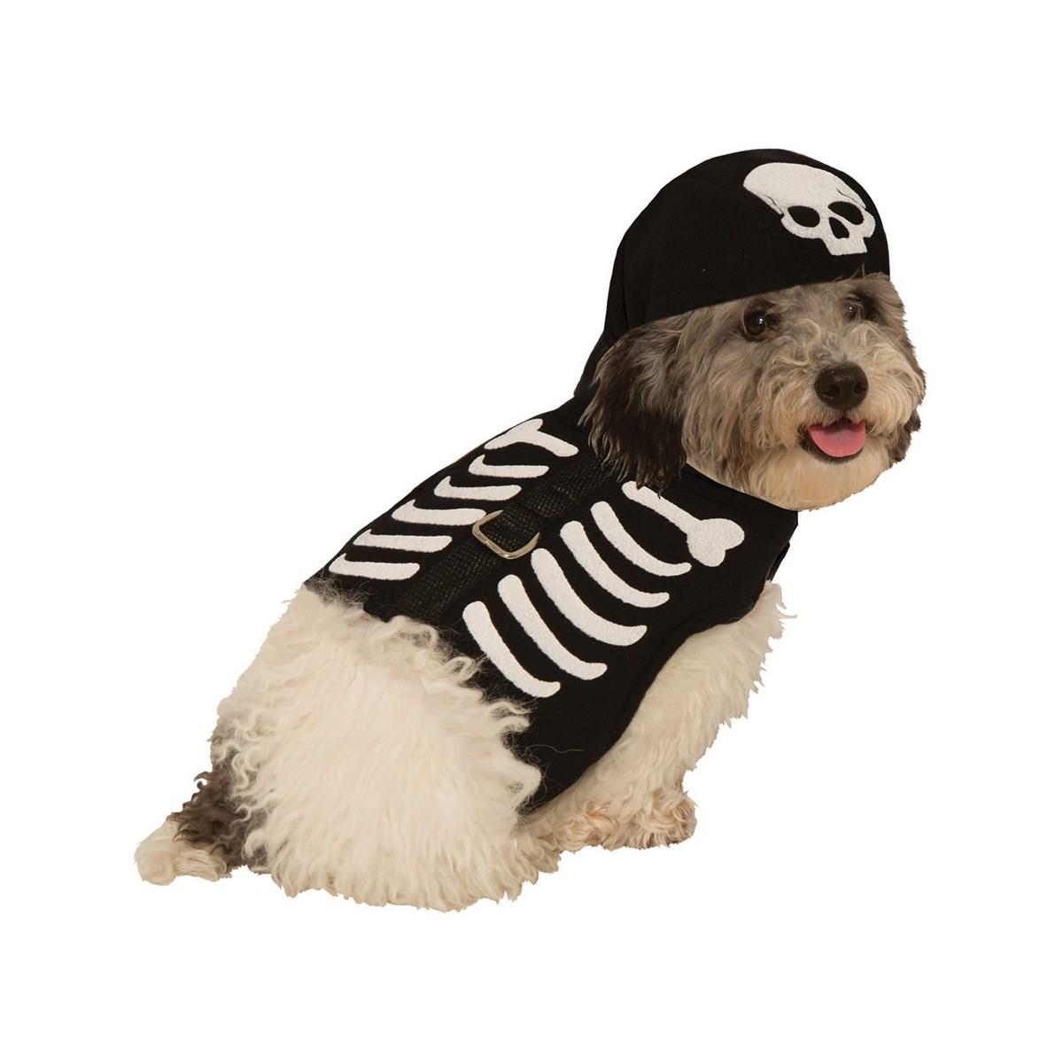 Picture of Forum Novelties 277454 Halloween Skeleton Harness Pet Costume - Small