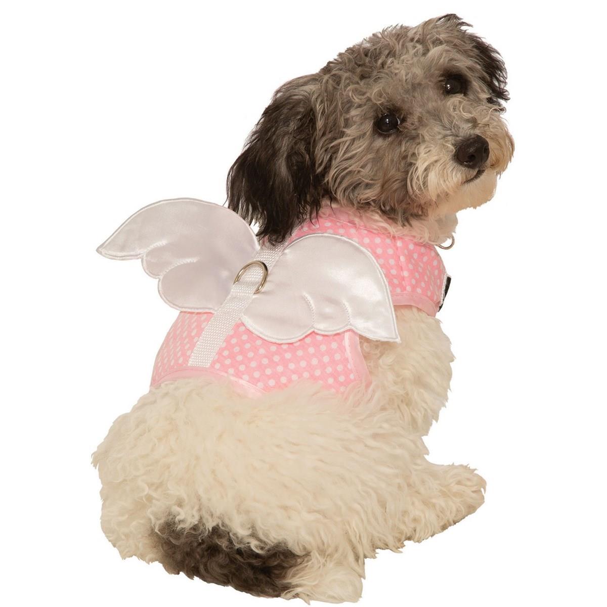 Picture of Forum Novelties 277455 Halloween Fairy & Angel Harness Pet Costume - Medium