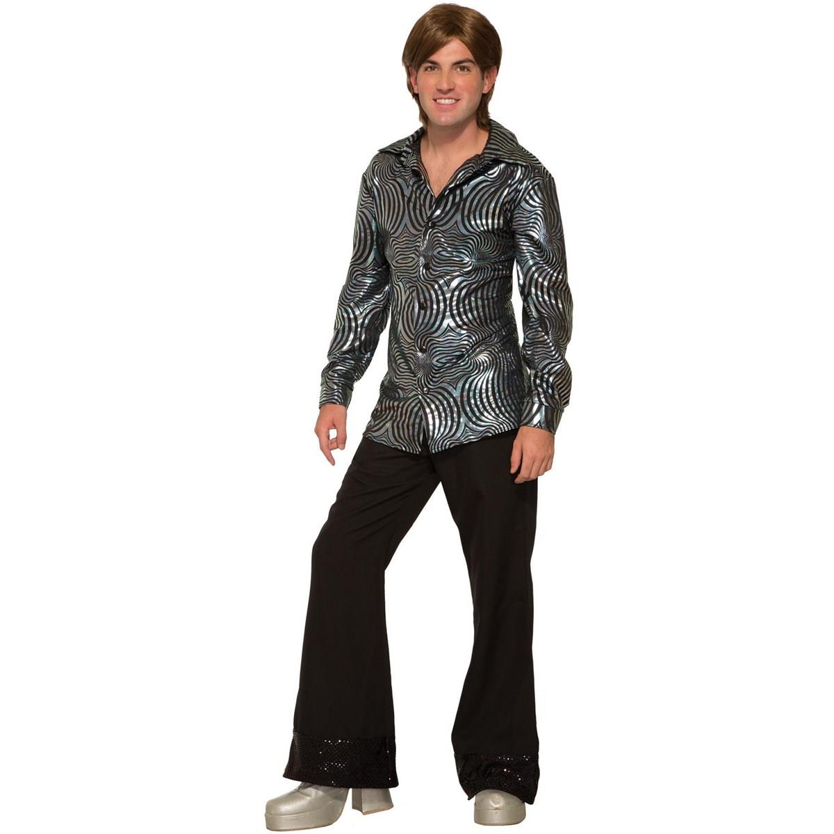 Picture of Forum Novelties 277492 Halloween Mens Boogie Down Shirt - Standard