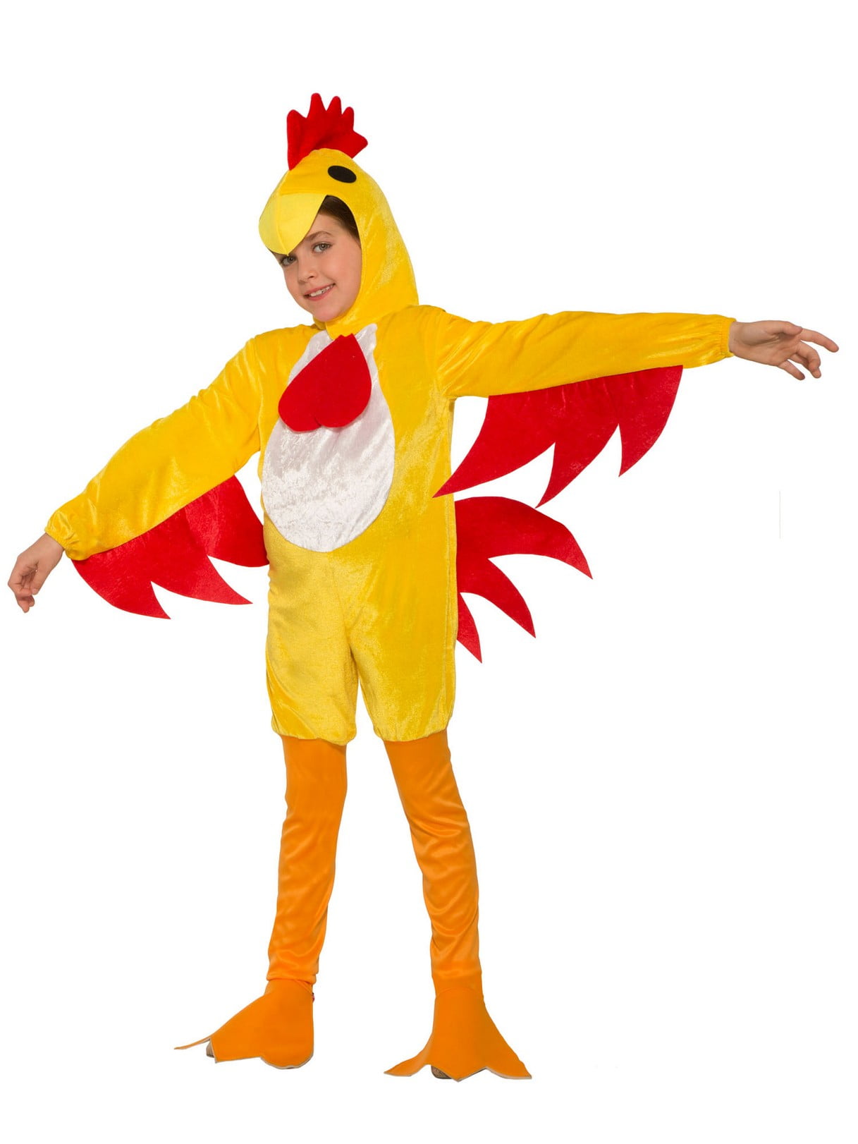 Picture of Forum Novelties 277553 Halloween Kids Clucky The Chicken Costume - Medium