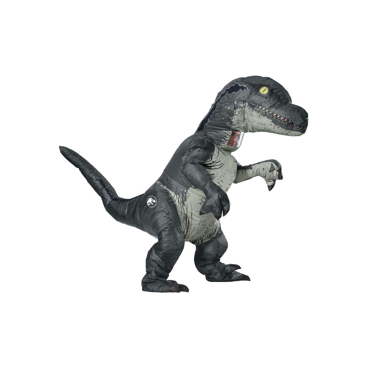 Picture of Rubies 274176 Velociraptor Inflatable Adult Costume